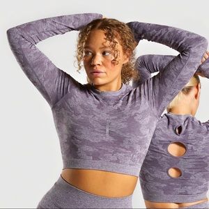 Gymshark Camo Crop Top